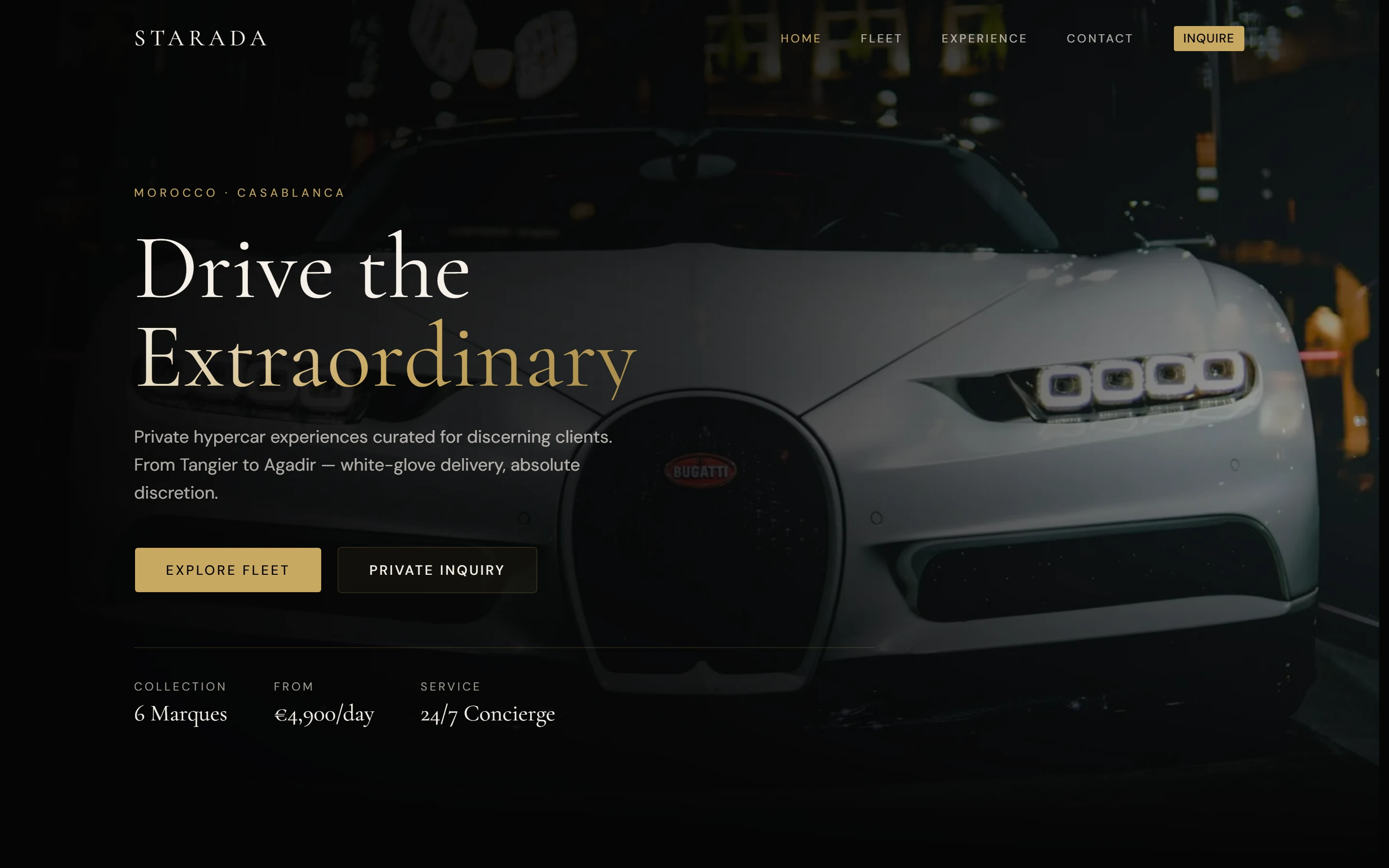 Fleet storytelling — specs, pricing cues, and vehicle narratives